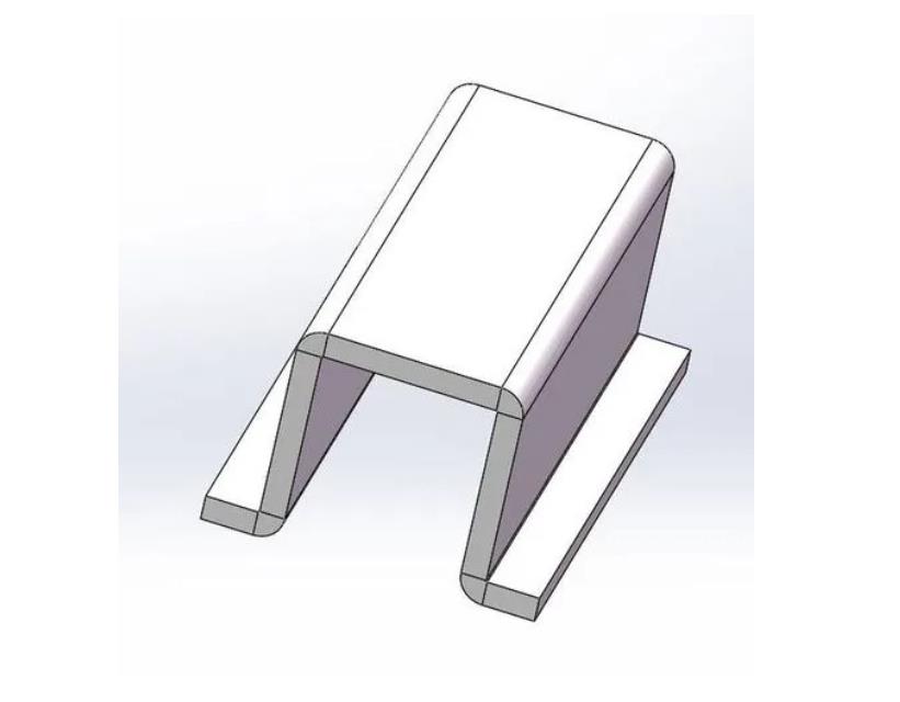 建水U型槽折弯件